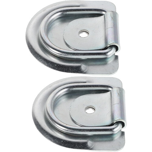 2 st RV Cargo Securing Buckle D Ring Krokar för Tie Down Ankare Båt