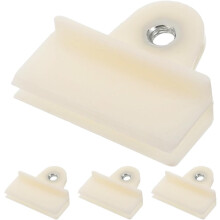4 stuks universele plastic raam-, deur- en glasgeleiderclips voor autoruiten.