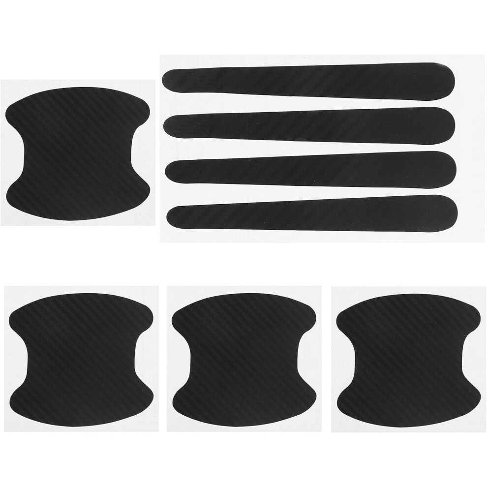 Car Door Handle Bowl Sticker Scratch Resistant Protective Film 8Pcs Set 5455468462252