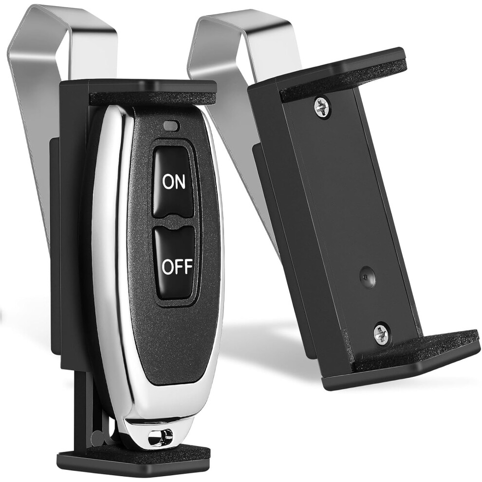 2Pcs Car Sun Visor Remote Clips Holder For Garage Door Key Fob Universal Visor Mount Organizer 5455468448867