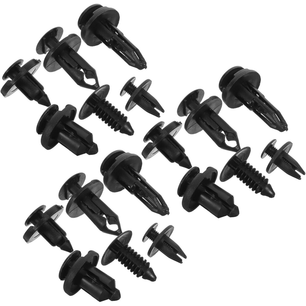 200Pcs Nylon Automotive Fasteners Car Body Push Retainer Clips Bumper And Door Trim Panel Fasteners Kit 5455468460609
