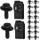 Kit di 40 viti universali per auto con clip metalliche per paraurti 1