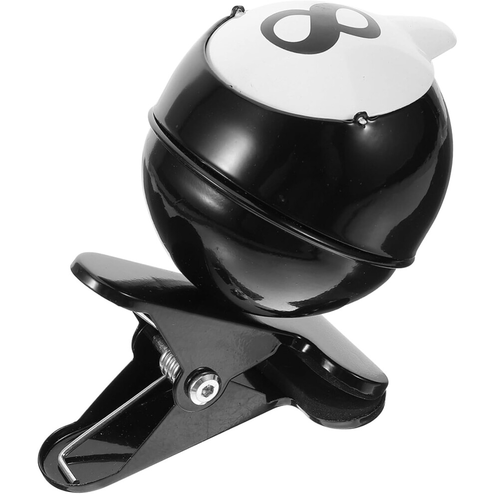 Billiards Ashtray Metal Indoor Home Office Tabletop Windproof Ashtray For Cigarettes Black 5455468546501