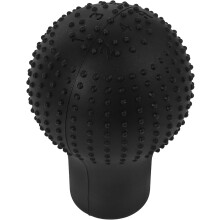 Housse universelle de levier de vitesse pour voiture, antidérapante, en silicone noir, compatible avec tous les modèles.