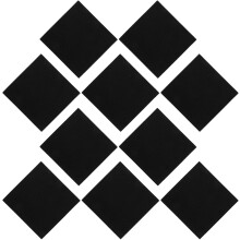 10 kpl neopreenivaahtomuovityynyjä 100x100x3mm, korkeaa lämpöä eristävä tiivistelevy, tärinää vaimentava kumisieni