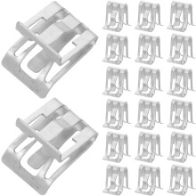 50 stuks bevestigingsclips voor instrumentenpaneel, clips voor interieurpanelen van autodashboards, metalen bevestigingsmiddelen
