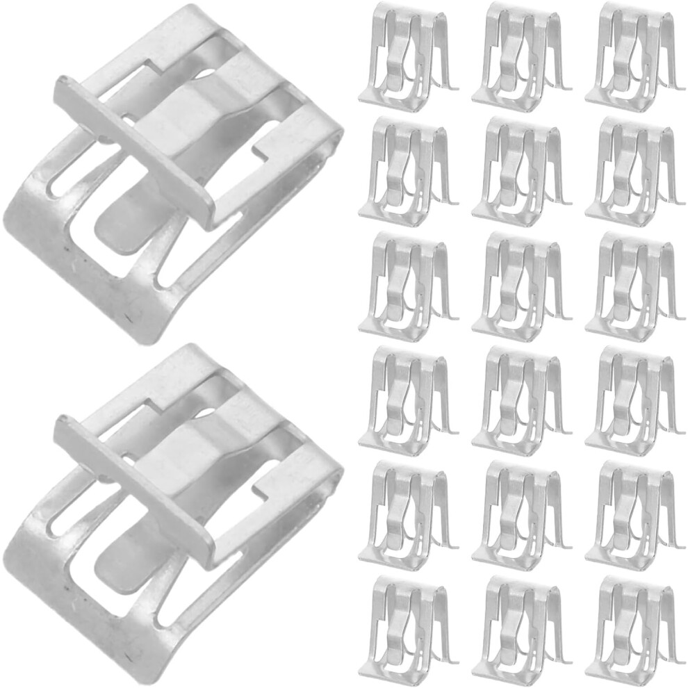 50Pcs Instrument Panel Fixing Clips Automotive Dashboard Interior Panel Trim Clips Metal Fasteners 5455468460630