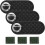 3-delige set auto-antislipmatten voor dashboard met telefoonhouder, multifunctionele auto-organizer 1