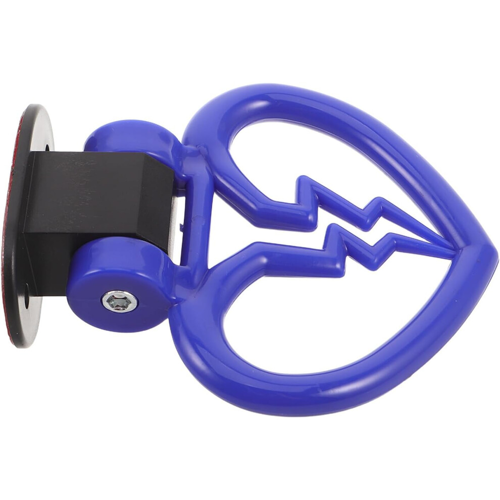 Car Tow Hook Modification Heart Shape Adhesive Tow Hook Blue 5455468450181