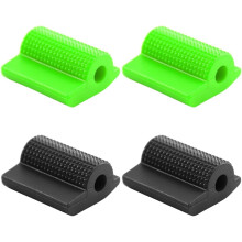 4er-Pack Motorrad-Schalthebelabdeckungen aus rutschfestem Gummi, Zehenschutz für Schalthebel und Schuhe