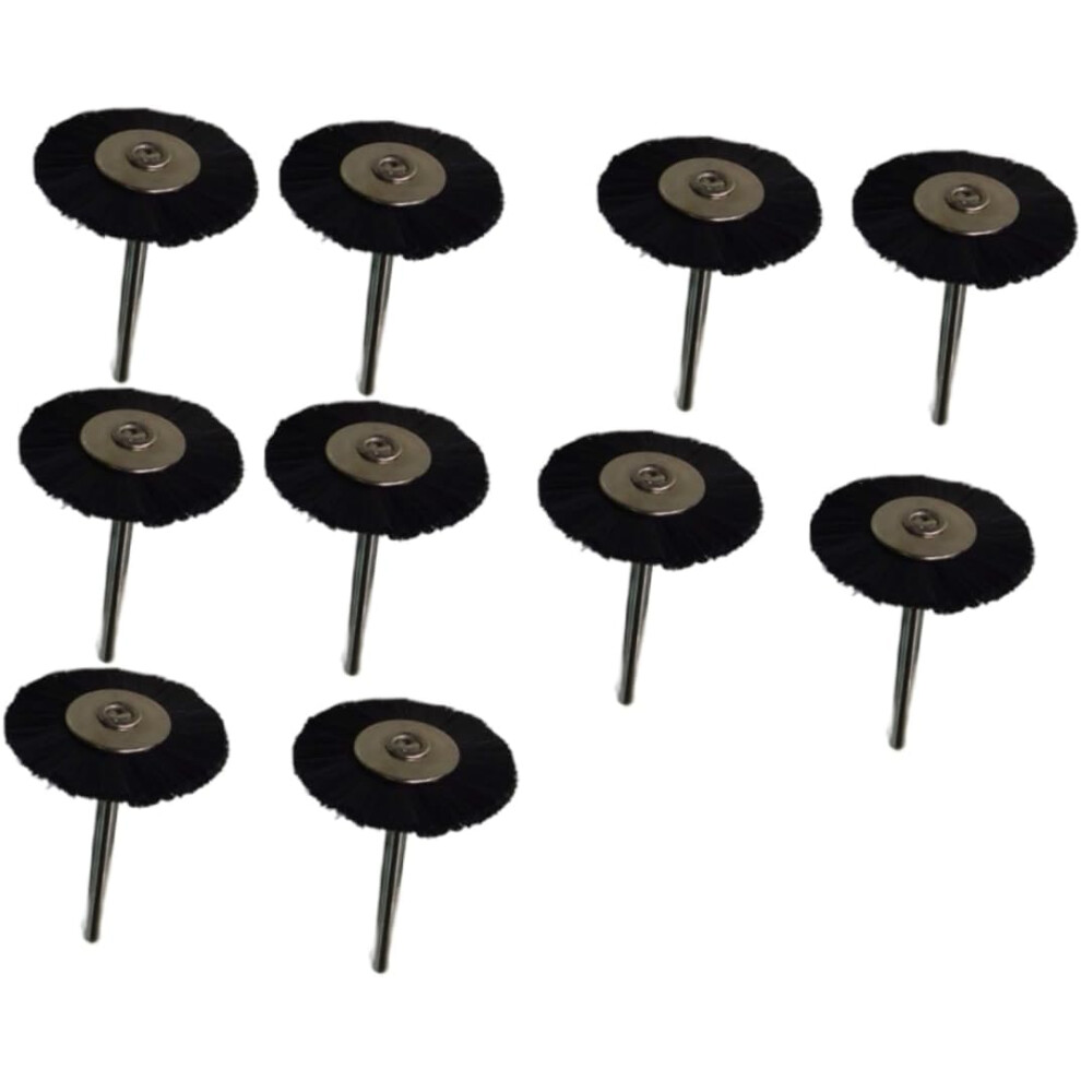 10Pcs Nylon Wire Wheel Brush Set For Rotary Tools, Abrasive Polishing And Derusting Wheels 5455468533754