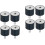 8pcs Vibration Rubber Mount Isolator for Air Compressor Rubber Grommet Vibration Damping Pads 1