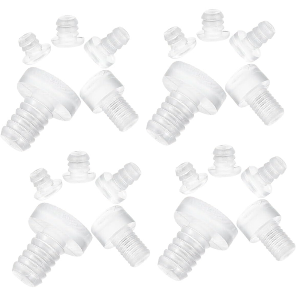 75Pcs Silicone Furniture Bumpers Glass Table Top Anti-Collision Pads Cabinet 5455468461743