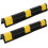 2pcs Rubber Corner Guards Reflective Wall Corner Protector 600x100x10mm 1