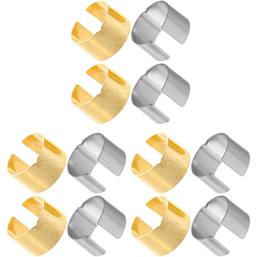 12Pcs Car Battery Post Terminal Shims Set With Anode Cathode Sleeves And Gold/Silver 5455468457043
