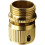 3/4 External Thread Water Hose Connector Copper Gasket Quick Repair Connector 1