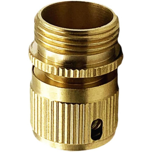 3/4 External Thread Water Hose Connector Copper Gasket Quick Repair Connector
