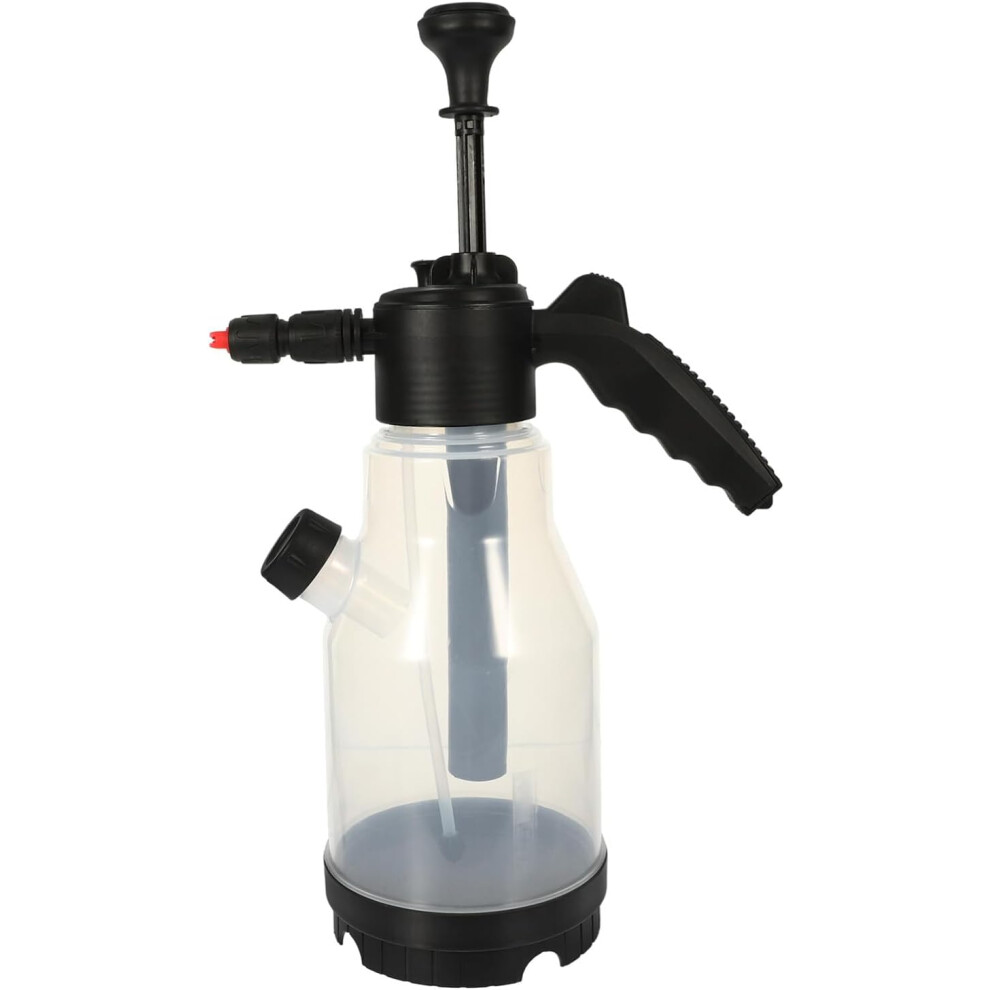 2L Handheld Foam Sprayer Pump Side Fill And Dual Nozzles, High-Foam Car Wash Pressure Sprayer Bottle 5455468452888