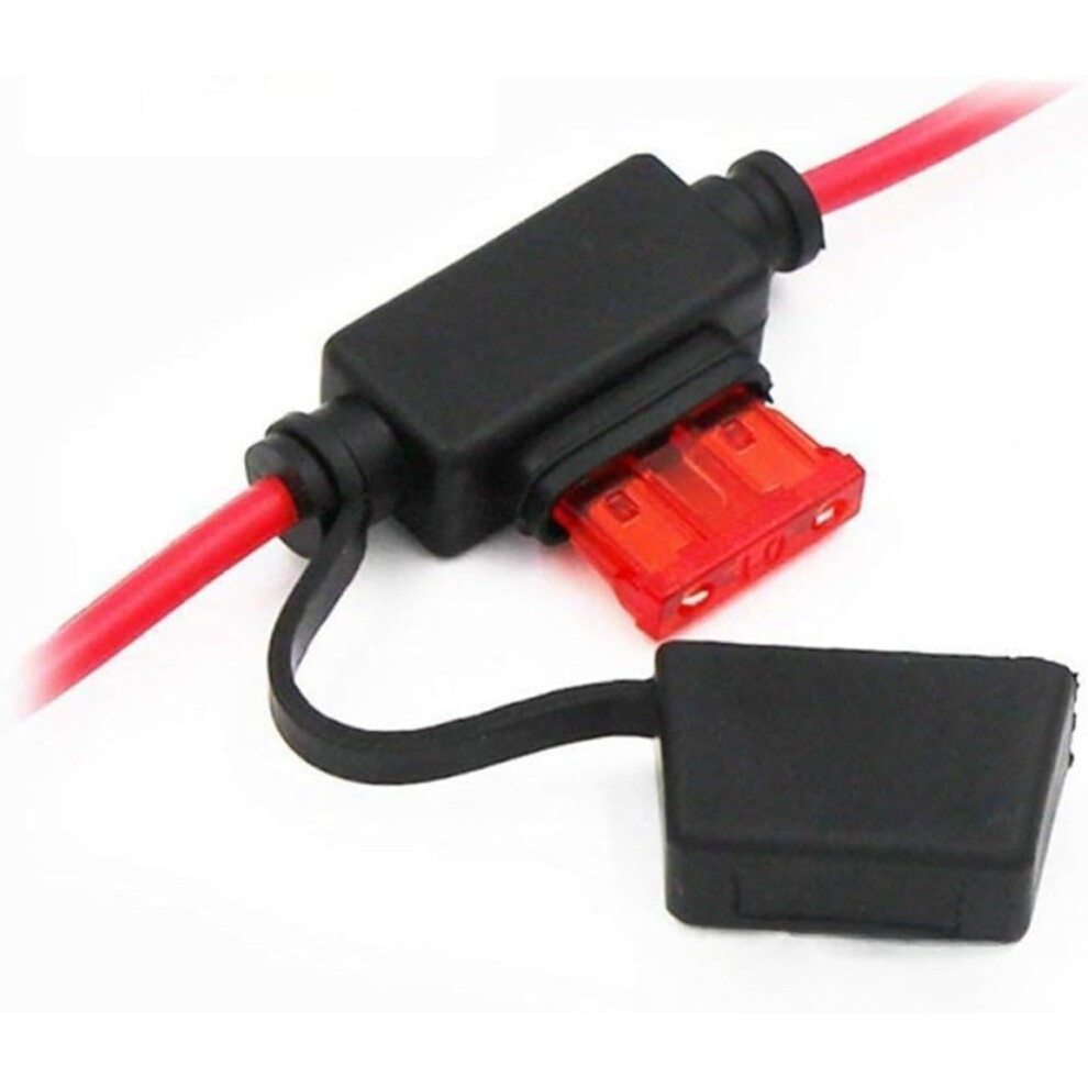 Sae To Ring Terminal Extension Cable With Ring Terminals Battery Adapter Cord Harness Red/Black 5455468456961