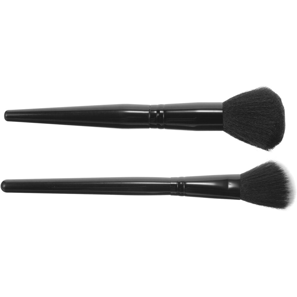 2Pcs Car Detailing Brush Set For Interior Air Vent Cleaning, Soft Bristle Car Interior Dust Sweeping Tools Black 5455468453885