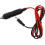 Car Cigar Lighter Conversion Cable Lightweight Strong Flexibility Assorted Color Abs Copper 1