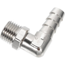 Rettvinklet Pagoda luftslangekobling 1/4 hurtigkobling luftfittings silikonrøralbue for tilbehør