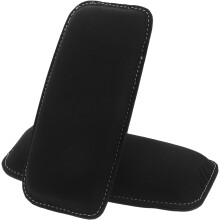 2 Stück Auto-Knieschoner, weiche Wildleder-Beinpolster, ergonomische Oberschenkelstützen