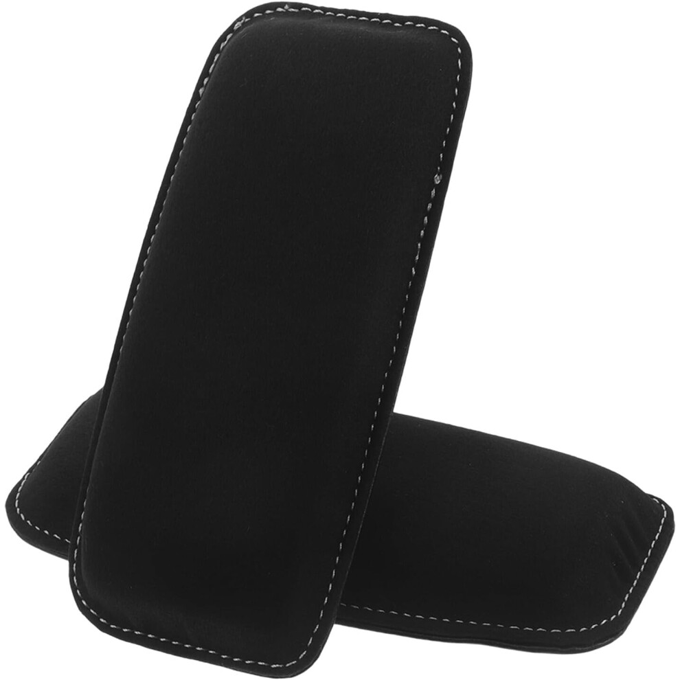 2Pcs Car Knee Pads Soft Suede Leg Cushions Ergonomic Thigh Supports 5455468468728