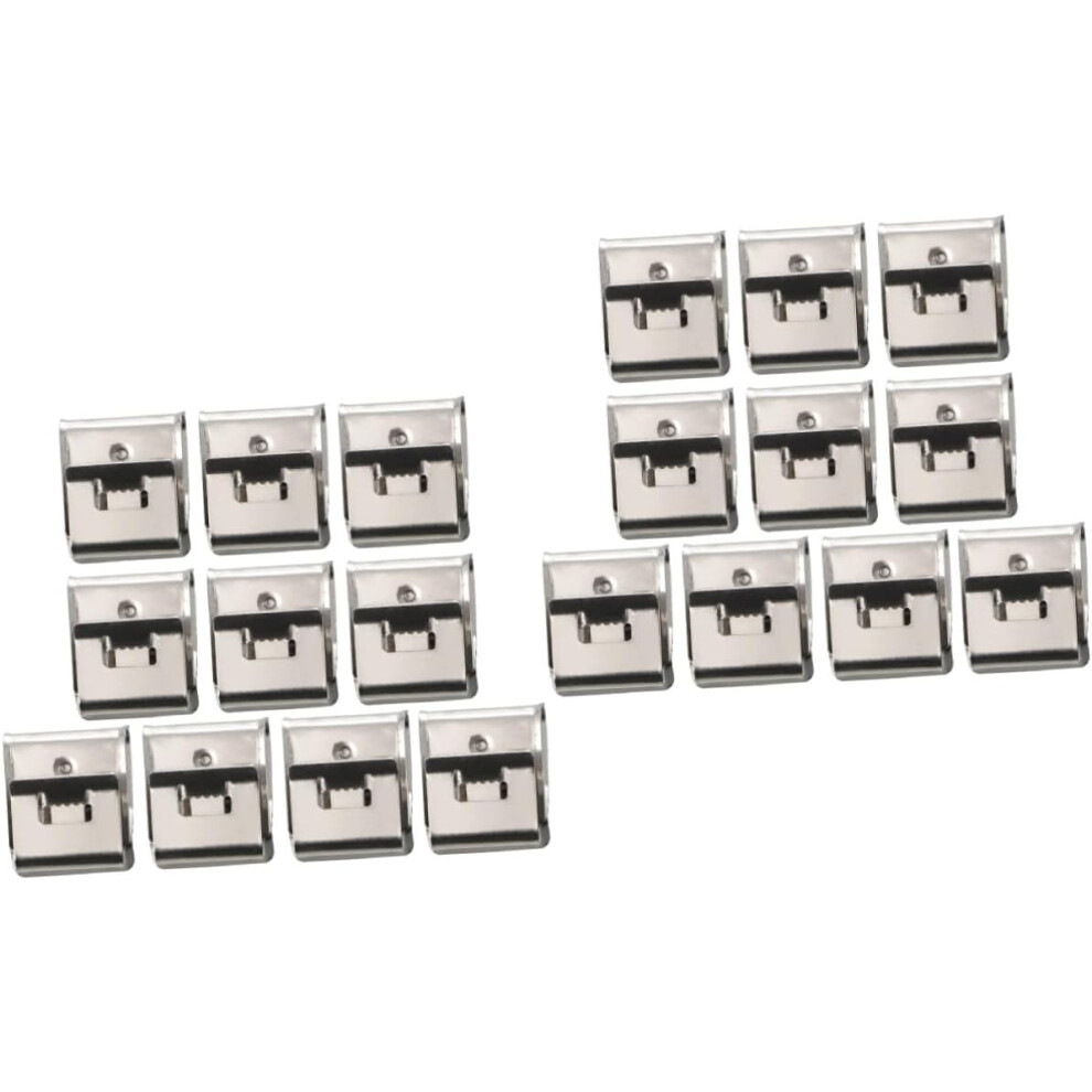 100Pcs Double-Wire Clips For Solar Panel Wire Clamps Photovoltaic Cable Clip 5455468451195
