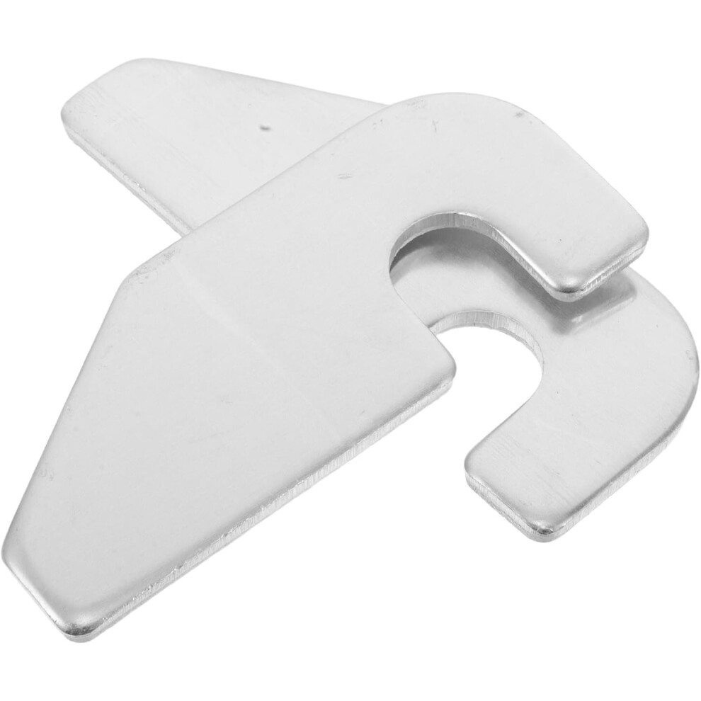 2Pcs Zinc Alloy Handle Lock Truck Latches Heavy Duty Cargo Trailer Door Hasp Latch Compartment Lock 5455468450921