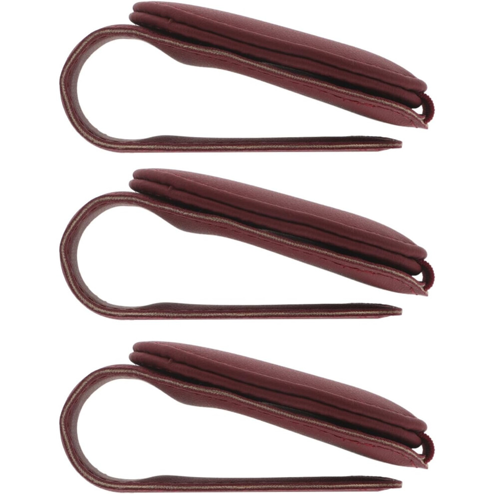 3Pcs Car Sun Visor Glasses Clip Multi-Functional Sunglasses Holder With Ticket And Card Organizer 5455468528927