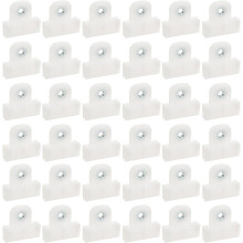 50 stuks plastic beugels voor raammechanismevergrendeling voor autodeurruitbevestiging, set voor deurpaneelclips en ruitheffer voor bestuurderszijde.