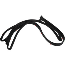 Embellecedor de goma para burletes de puertas de coche, accesorios para protección de bordes de ventanas de vehículos, resistente a la intemperie.