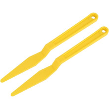 2pcs Auto Wrapping Tool Sturdy Plastic Squeegee Scrape Off Bubbles Cut Film Edge-Closing Tool