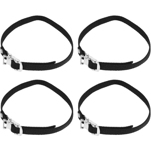 Sangles de fixation pour pédales, 4 sangles de rechange en nylon avec boucle