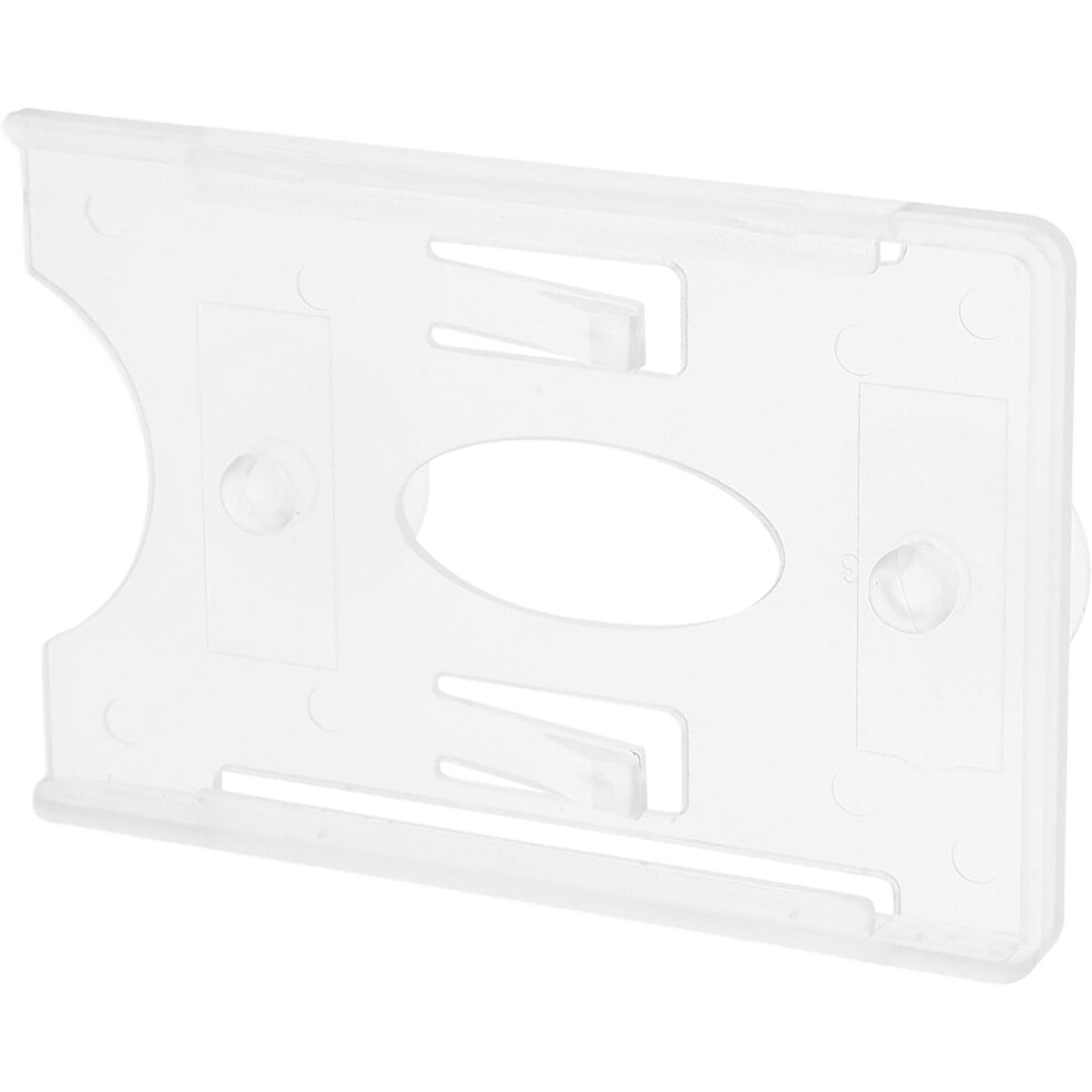 Suction Cup Toll Pass Holder For Car Windscreen, Vehicle Registration And Parking Permit Card Holder White 5455468470622