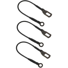 Ersatz-Heckklappenstützkabel (3-teilig) für Pkw und SUVs – Hochwertiges, robustes Material aus Gummi und Stahl – Präzisionsdesign