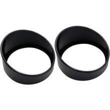 2ks univerzální 52mm clona do auta s kloboukem proti slunci, černá, s jedním otvorem, blokátor oslnění