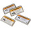 4pcs Car Sun Visor Card Holder Set, Multi-Function Auto Organizer Parking Number and Fuel Card Storage 1