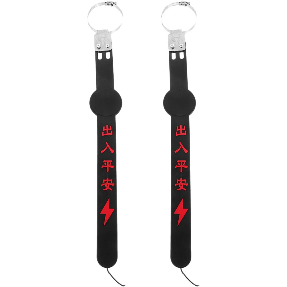 2Pcs Car Static Electricity Ground Strap For Exhaust Anti-Static Rubber Strip Automotive 5455468541780