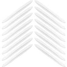Haarverlängerung mit Krallenclips: 61 cm lange, gerade Haarverlängerung aus Kunsthaar mit Krallenclips