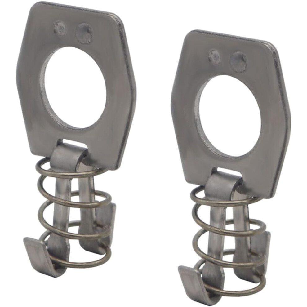 2Pcs Water Heater Cam Lock Fastener For Recreational Vehicle Door Latch Metal Water Heater Latch Silver 5455468554438