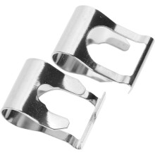 1 paio di clip di riparazione per bracci tergicristallo, per leveraggio tergicristallo, costruzione in metallo