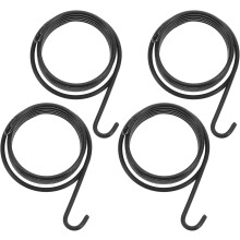 4 stuks motorfietspedaalterugveertjes voor gashendel, compatibel met voetpedaal. Eenvoudige installatie.