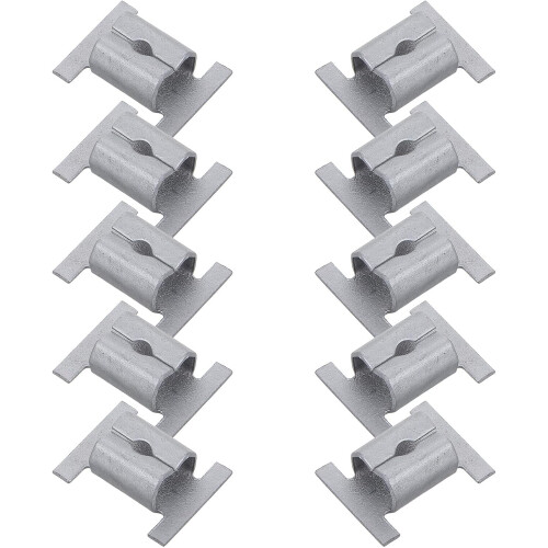 Kit de fixation automobile de 30 vis de fixation de garde-boue avec clips en U