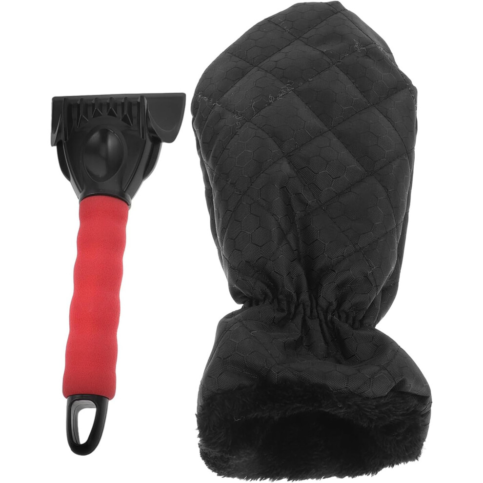 De-Icing Shovel Scraper Gloves For Car Windshield Ice Removal 5455468452444