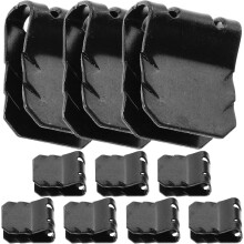 Kit de 10 clips métalliques en U pour garde-boue, fixations de carrosserie, remplacement pour protection moteur.