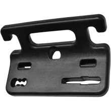1 Stück Aufbewahrungsbox für Nagelfräser, Maniküre-Schleiforganizer, weißer Displayhalter