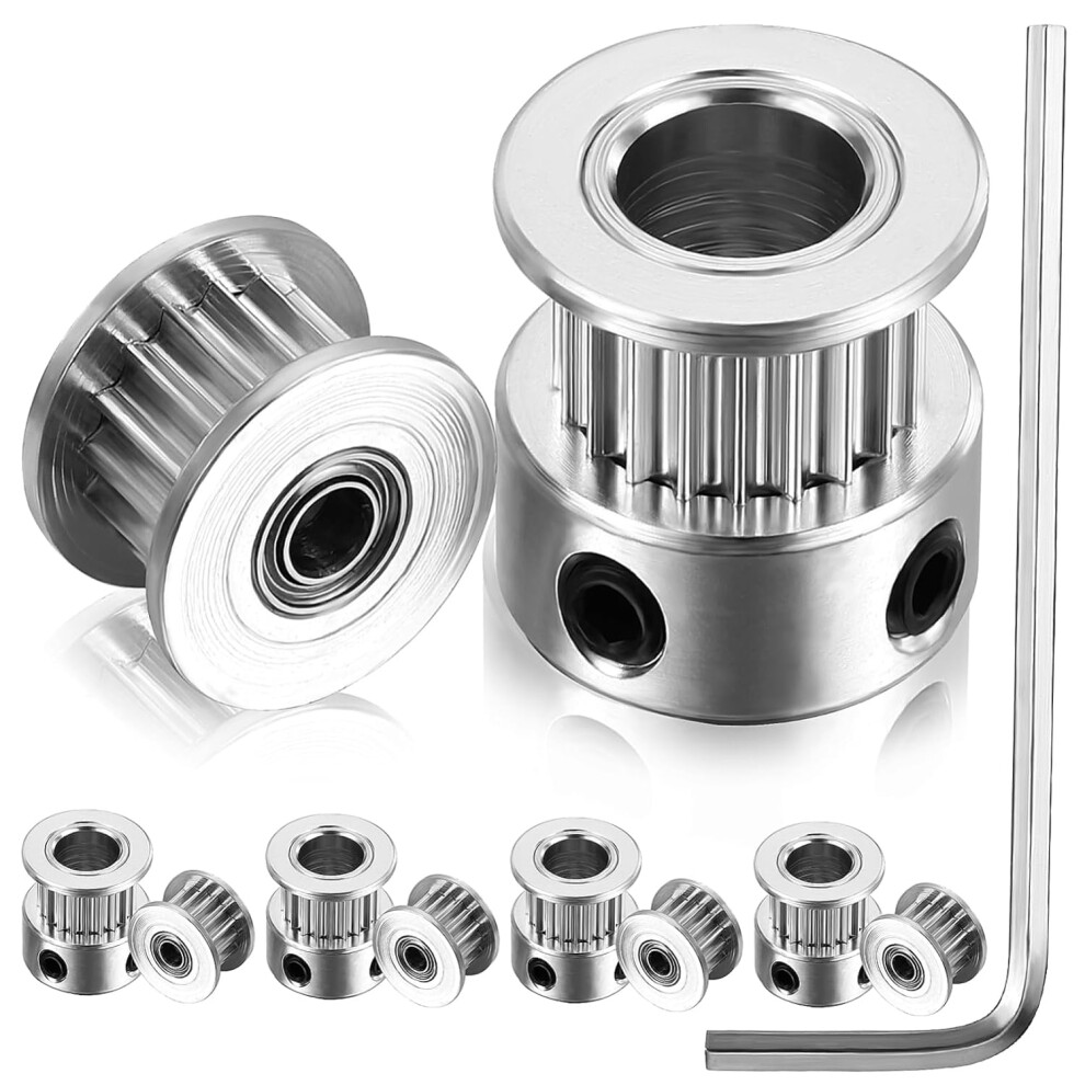 Synchronous Pulley Idler For Printer Timing Belt Pulleys And Wrench Teeth Bandwidth Inner Teeth Bandwidth Inner 5455468539213