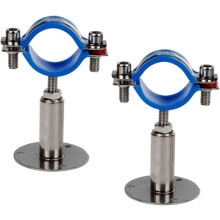 2 Stück Kraftstoffschlauch-Klemmenhalter aus Edelstahl für Schläuche, Gartenschläuche, Wasserschläuche, industrielle Anwendungen